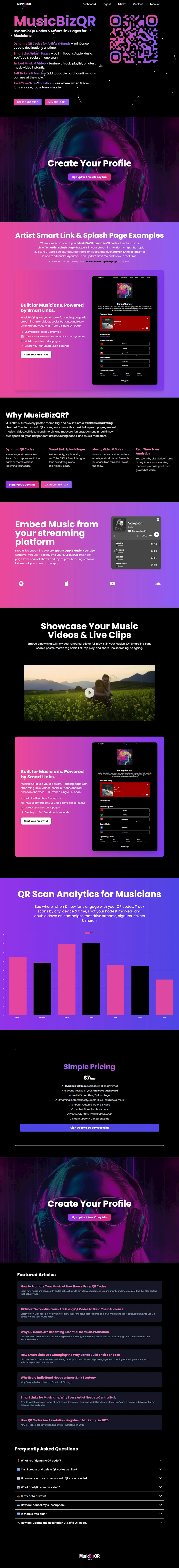 MusicBizQR gallery image
