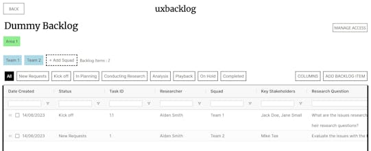 uxbacklog gallery image