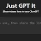 Just Gpt It