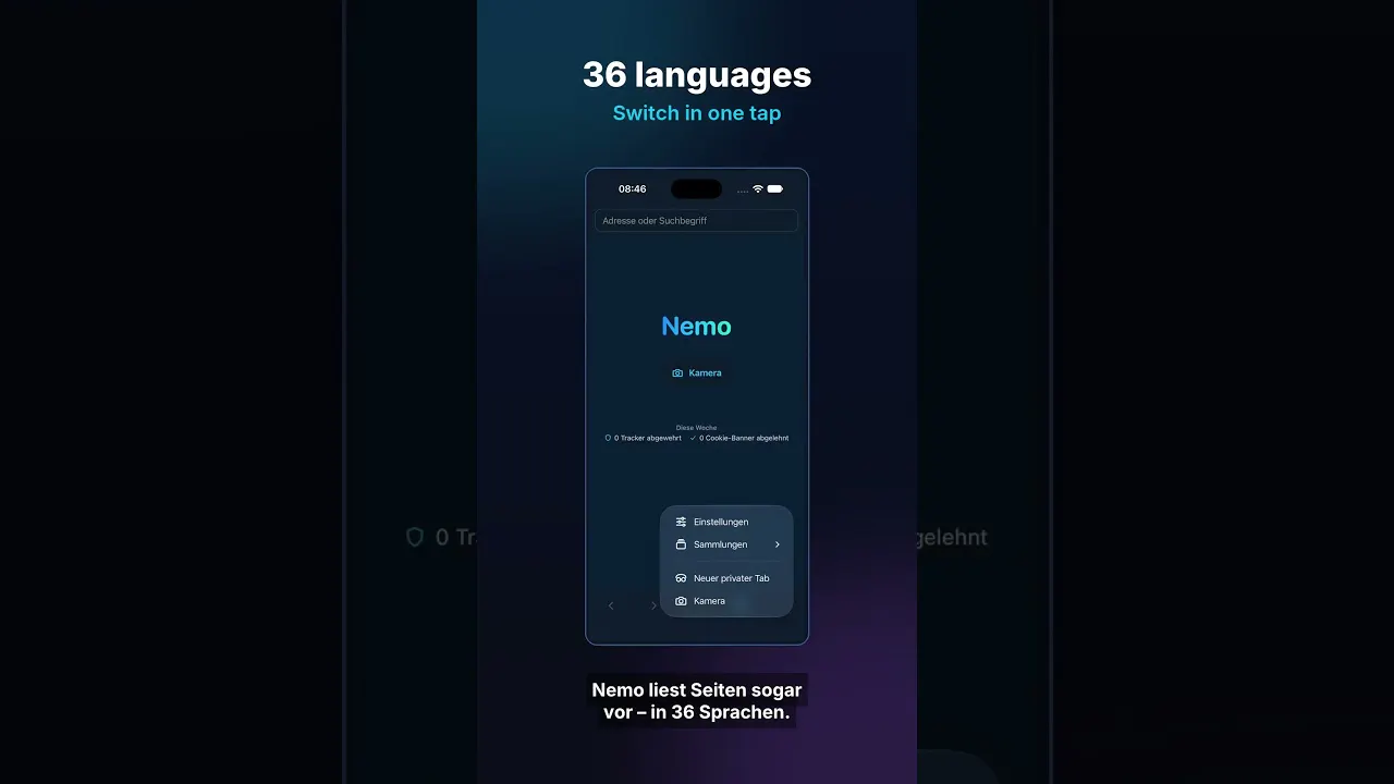 Nemo – Private Browser gallery image