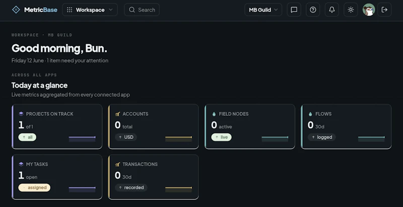 MetricBase screenshot 3