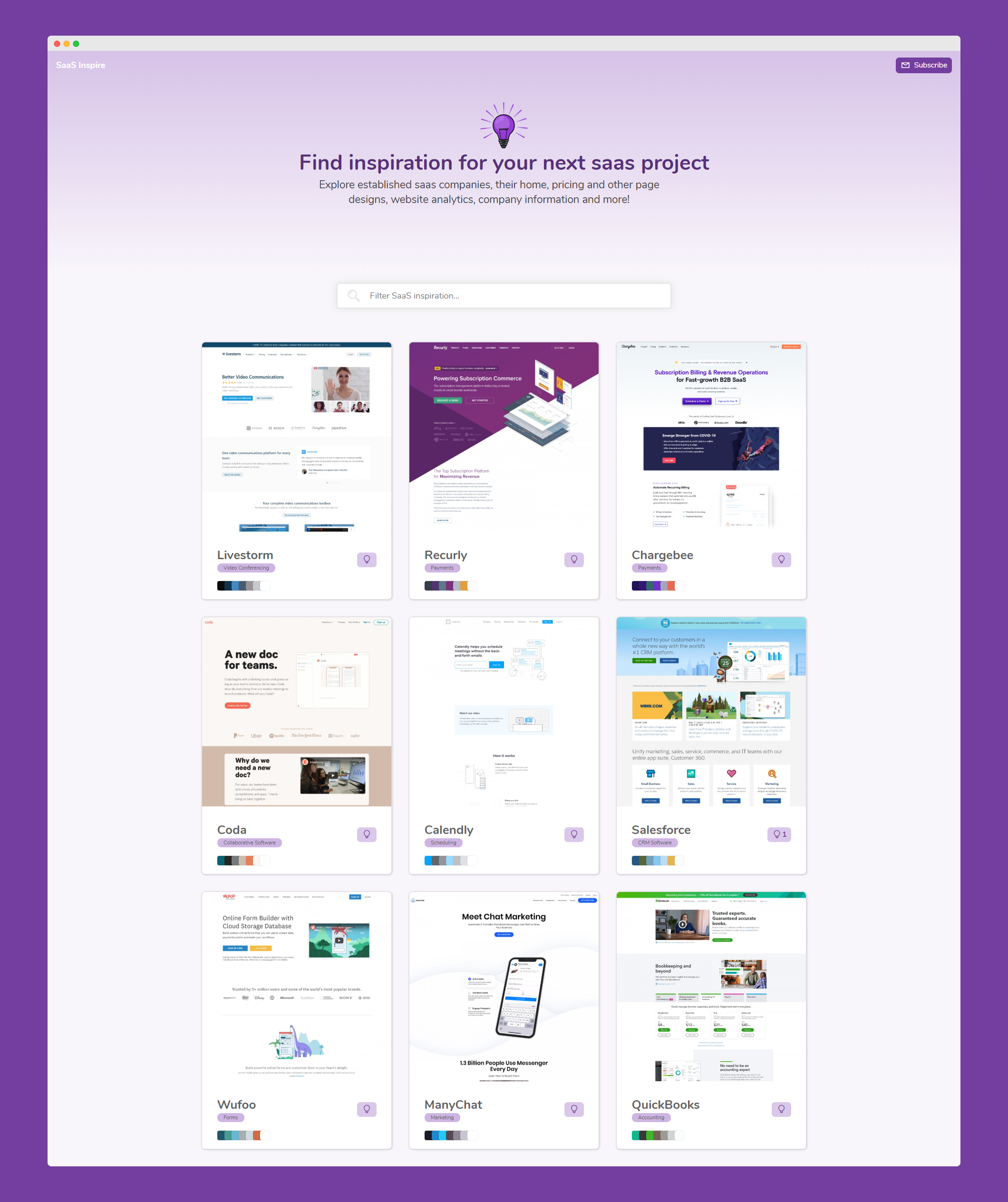 SaaS Inspire gallery image