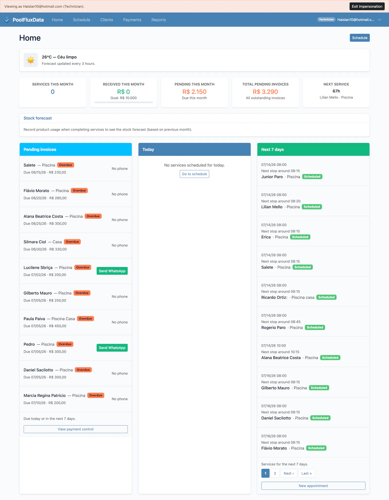 PoolFluxData screenshot 4