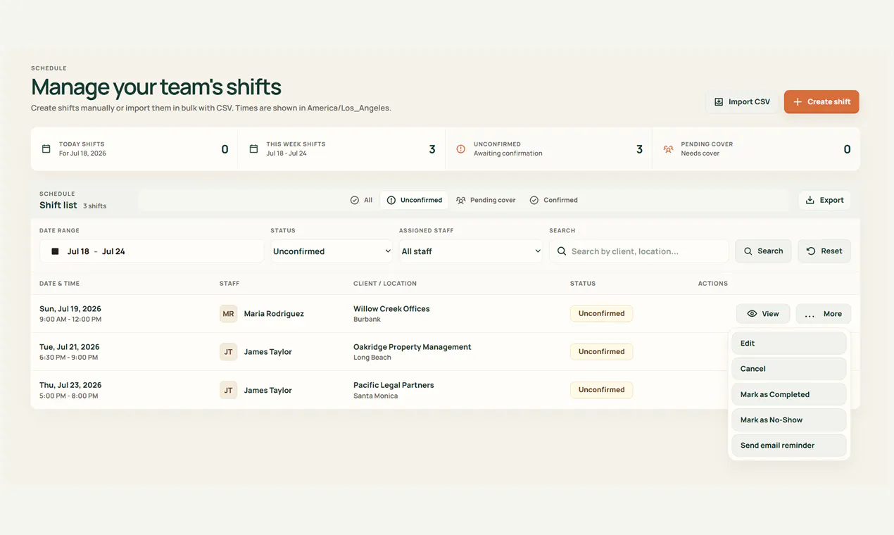 CleanConfirm gallery image