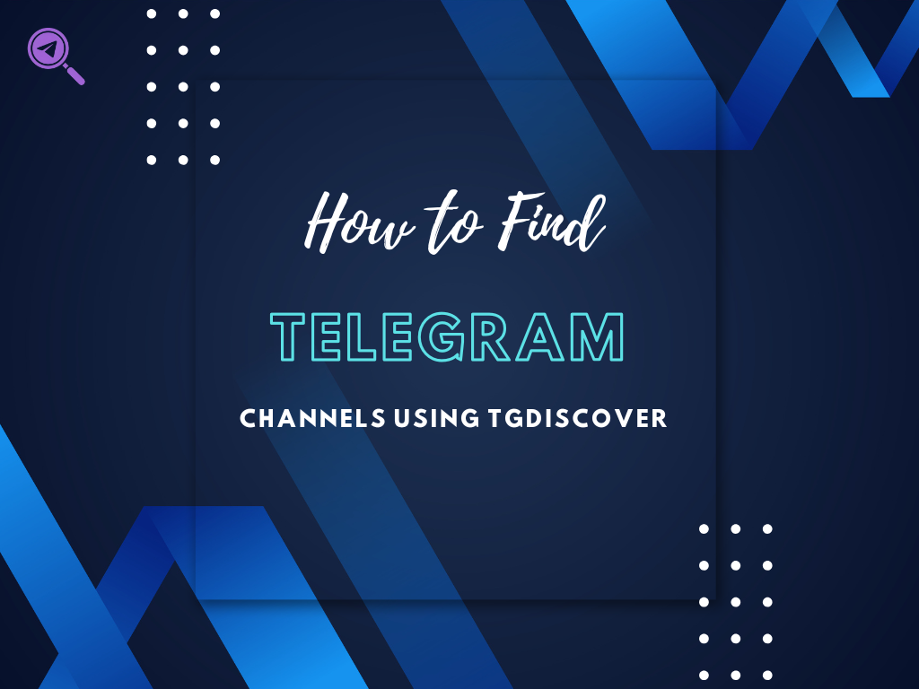 Tgdiscover - Лучшая поисковая система телеграммы (Channel & Group) медиа 4