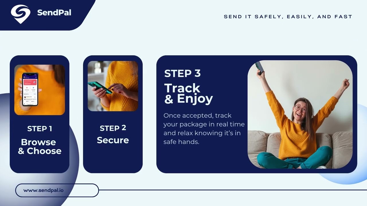 SendPal — Send packages with travelers media 1