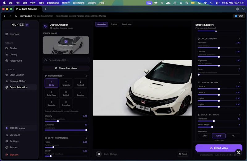 Muvize screenshot 14