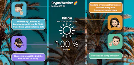 Crypto Weather gallery image