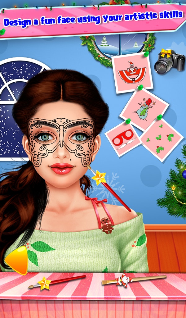 Christmas Makeup Dressup gallery image