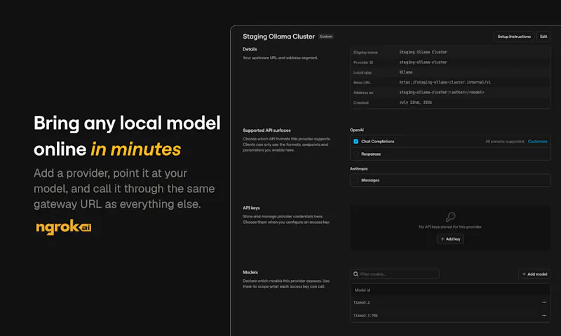 ngrok AI Gateway screenshot 7