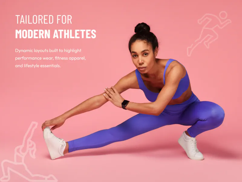 Ace Activewear Shopify Theme screenshot 2