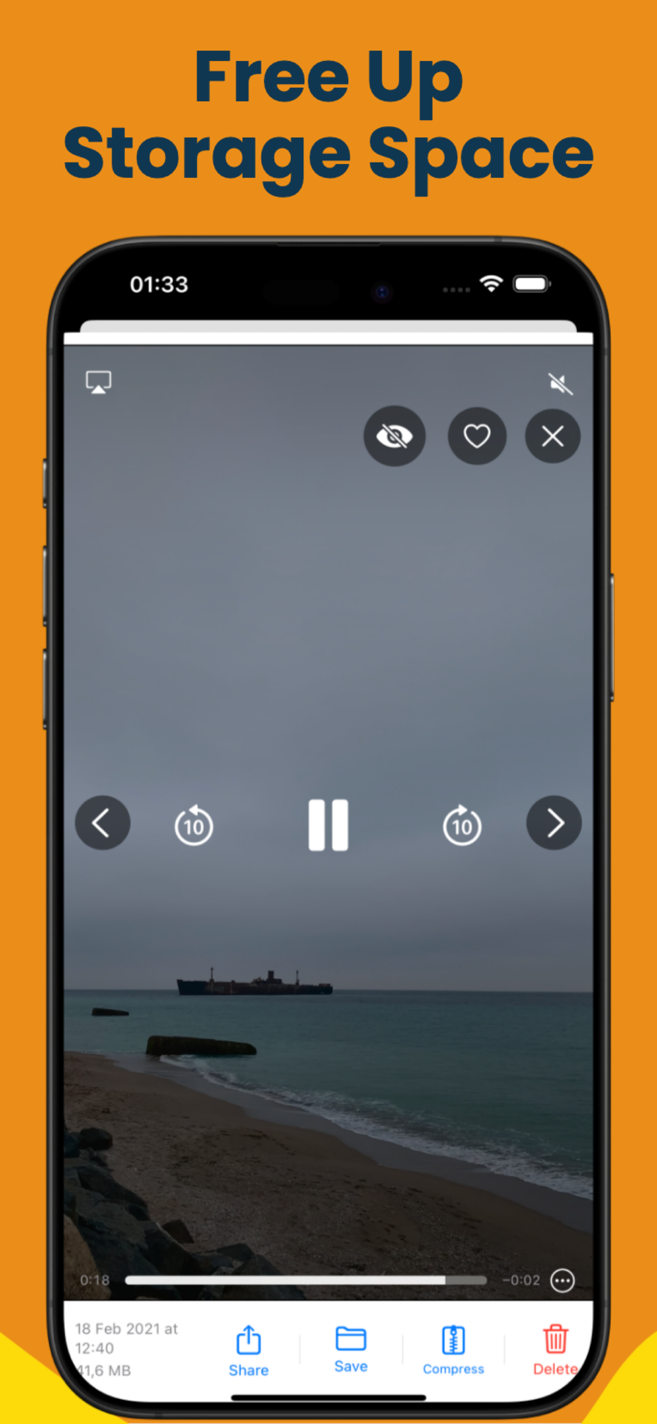 Média Se cacher - Le nettoyeur de photos de la confidentialité est entièrement sur dispositif 4