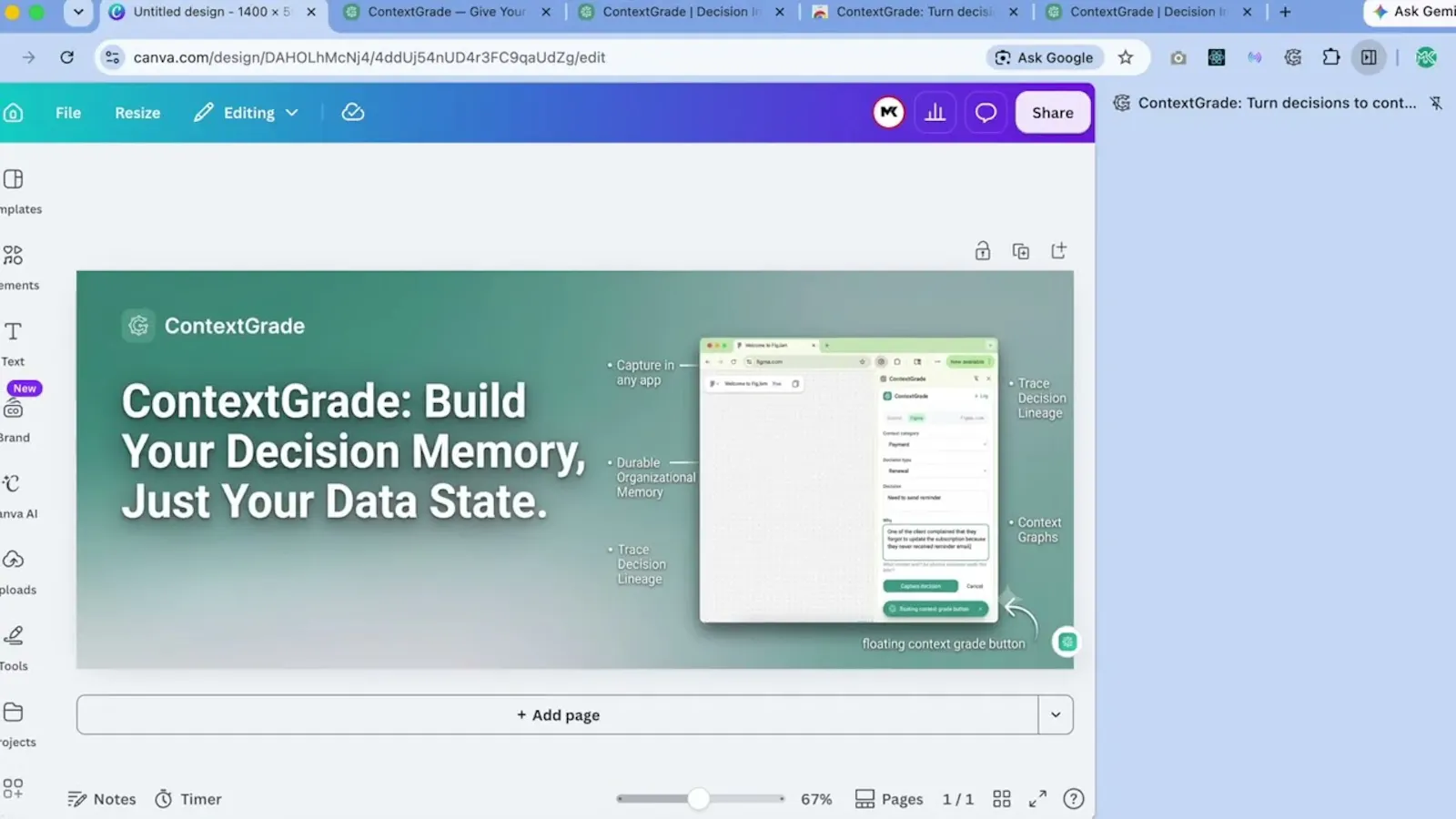 ContextGrade screenshot 1 (video preview)