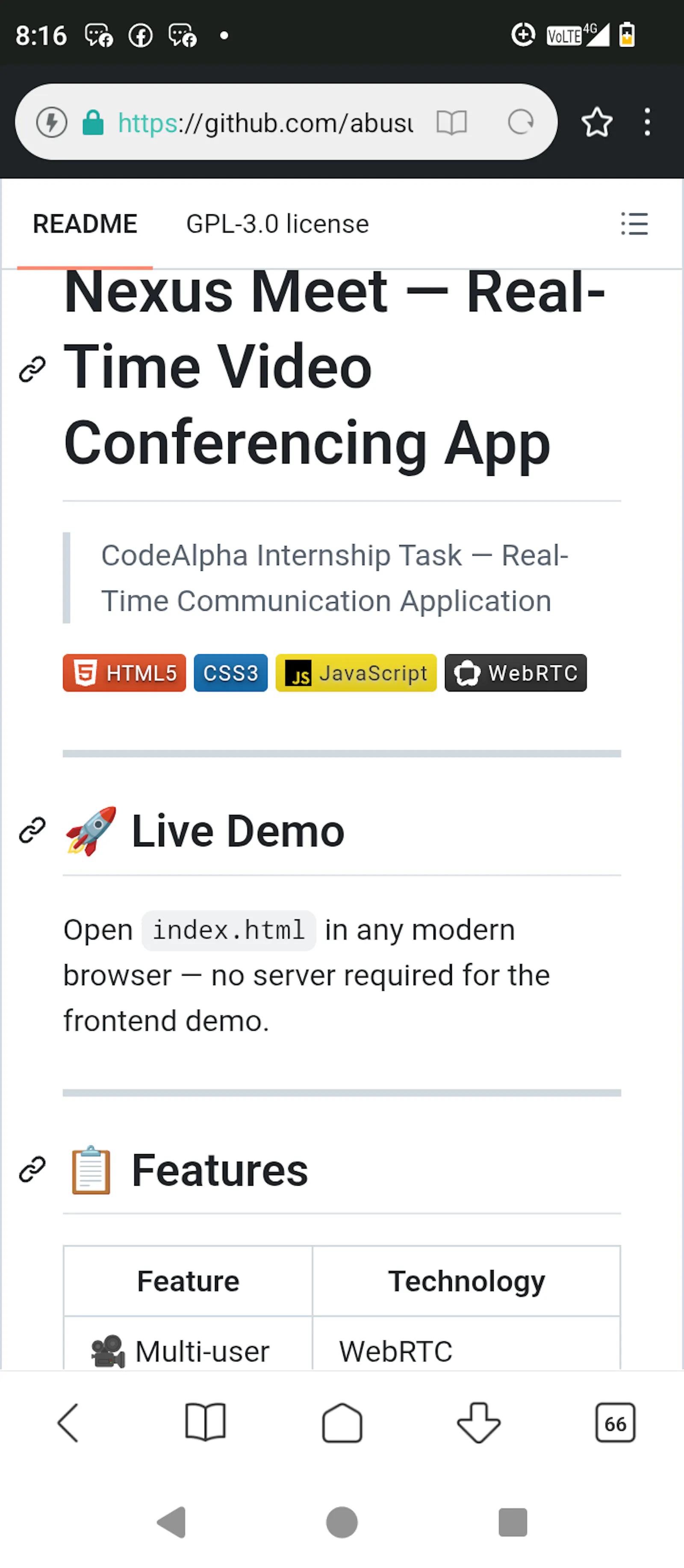 Realtime Communication App  screenshot 4
