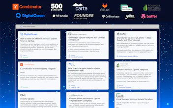 Investor Update Templates gallery image