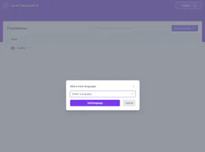 Laravel Translations UI gallery image
