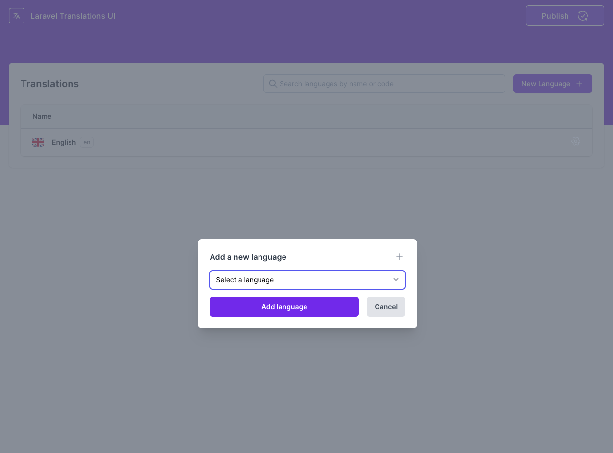 Laravel Translations UI media 5