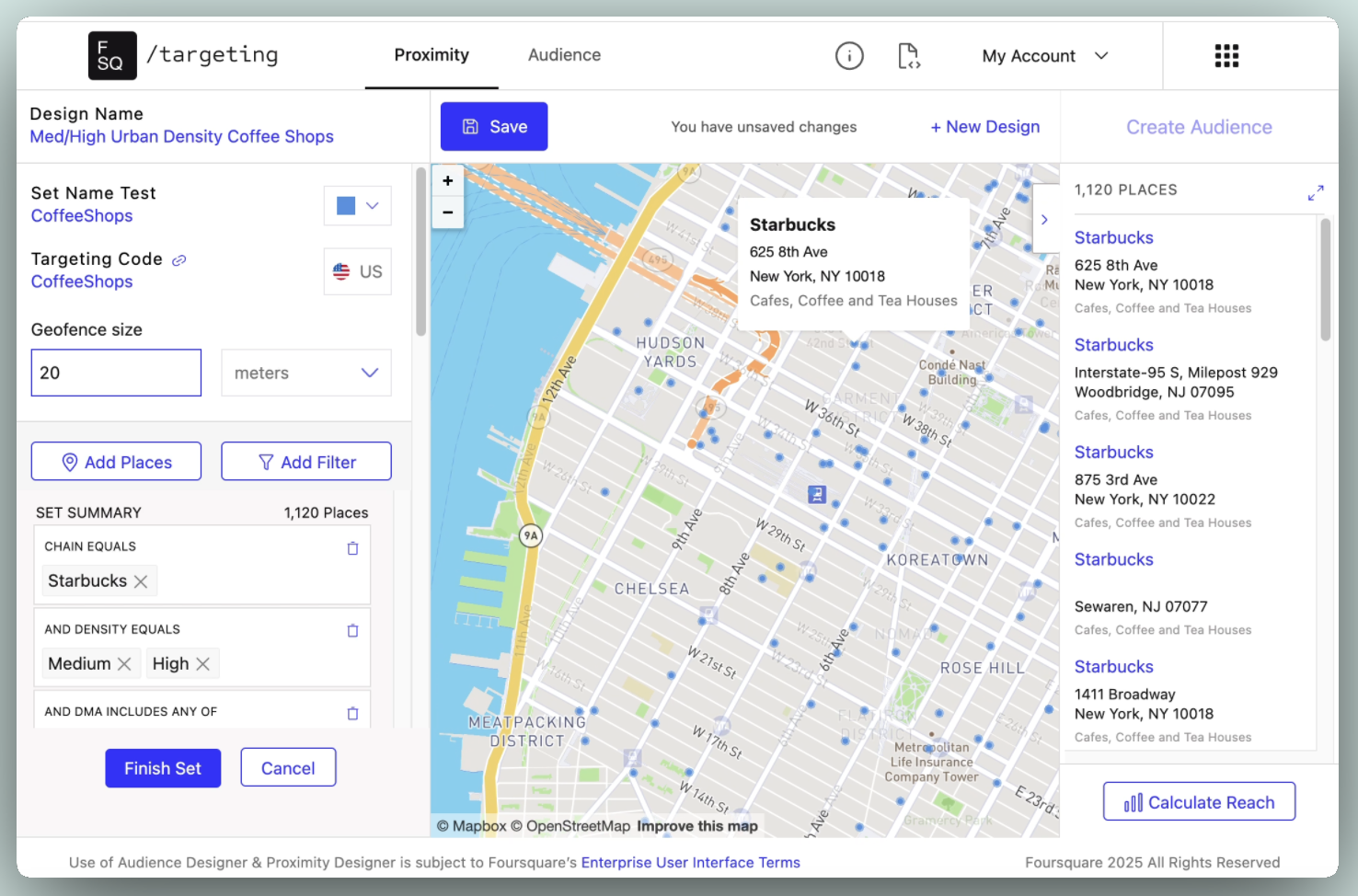 Foursquare 근접 media 2