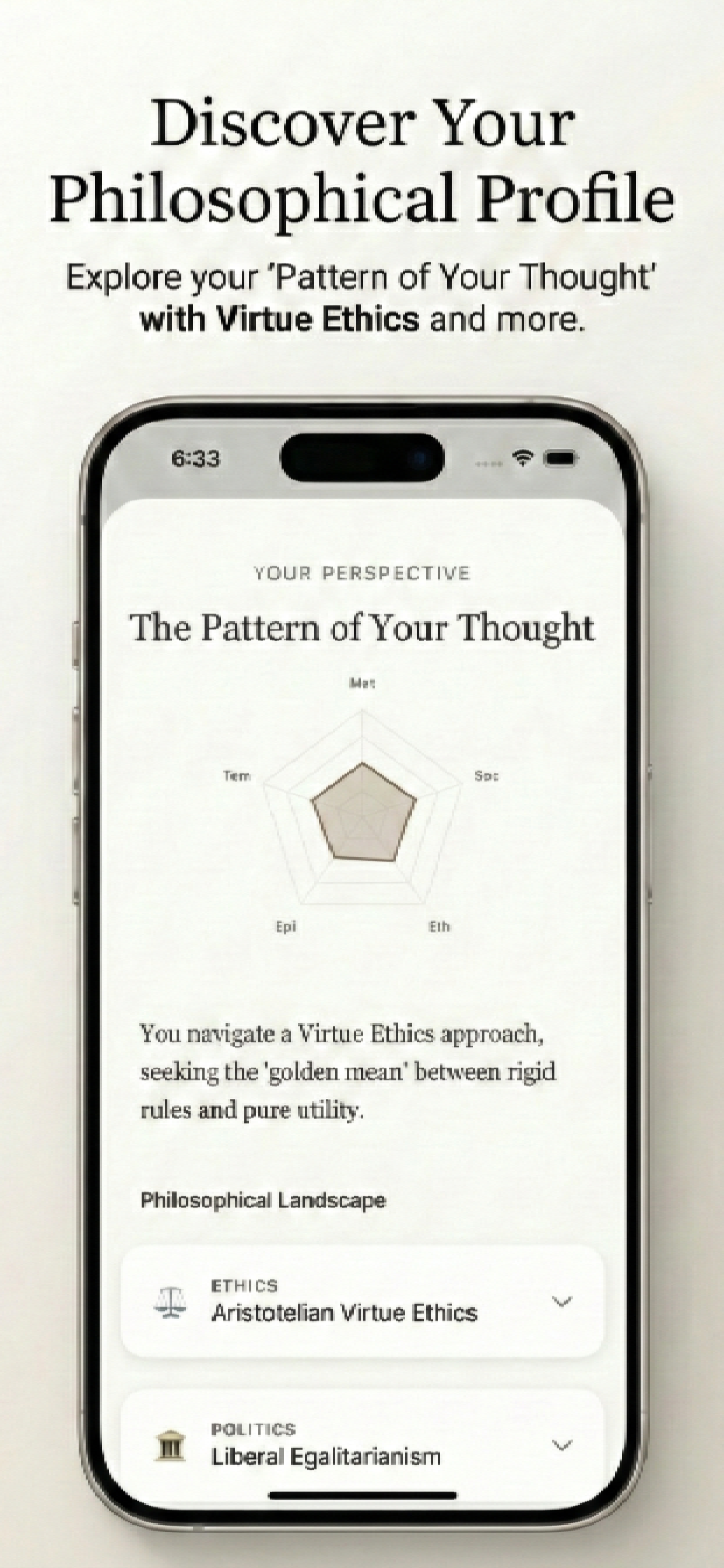 PhilosophMe — a daily philosophy checker gallery image