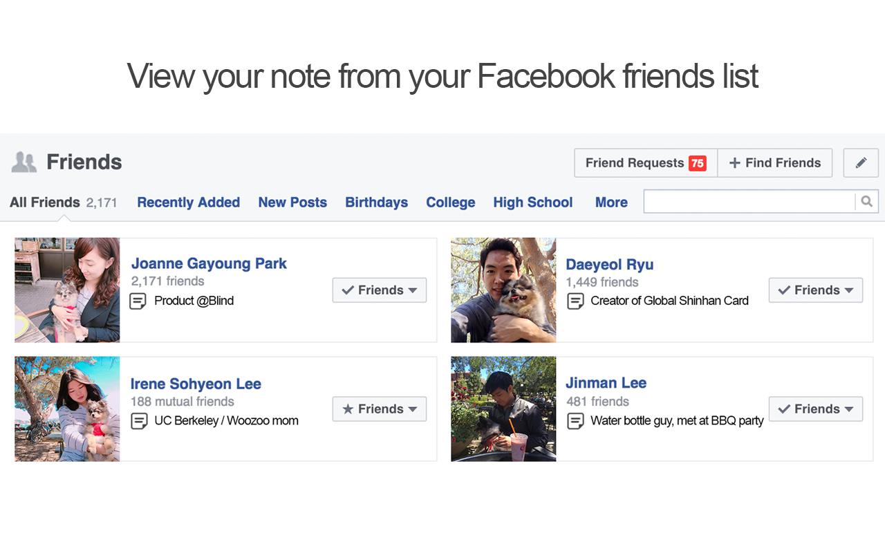 Facebook Memos gallery image