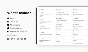 Tools for Content Creators gallery image