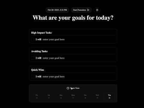Daily Goal Tracker gallery image