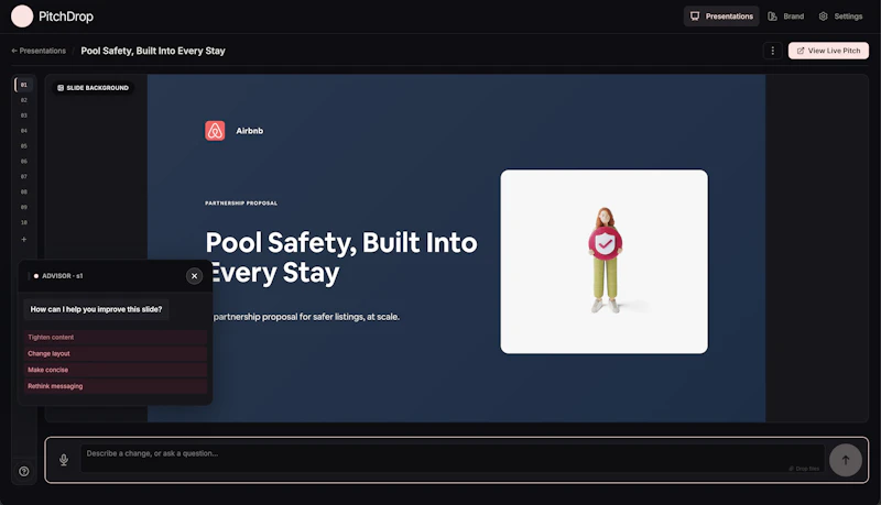 PitchDrop.ai screenshot 4