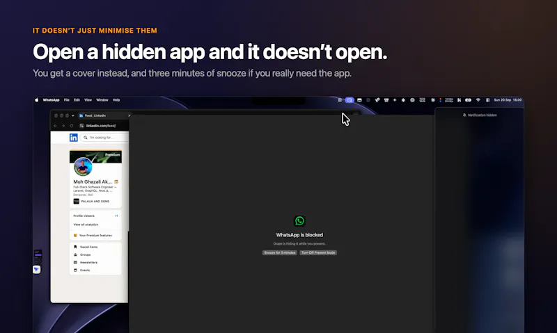 Drape screenshot 1
