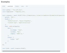 TemplateDocs gallery image