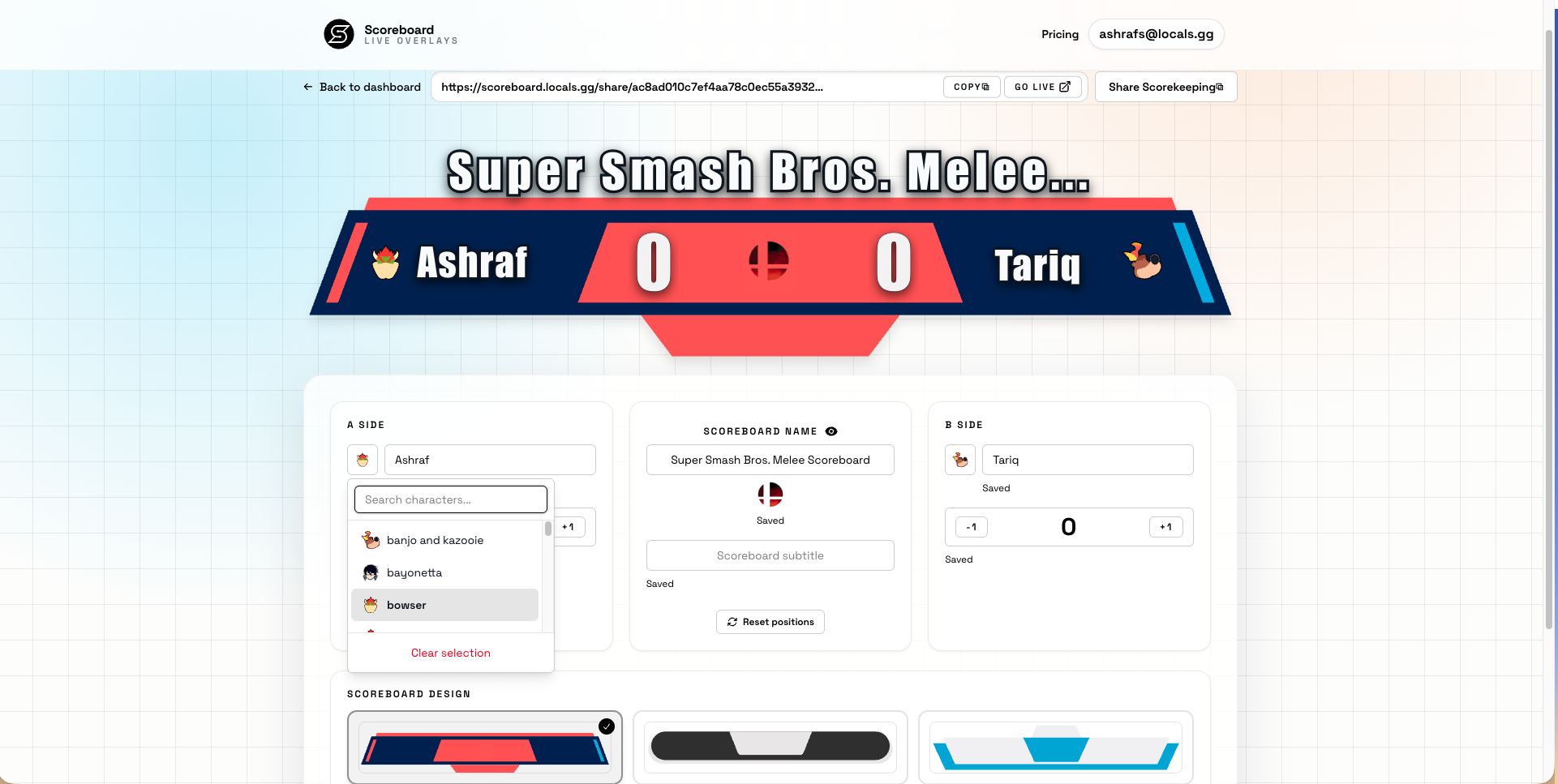 scoreboardtools.com gallery image
