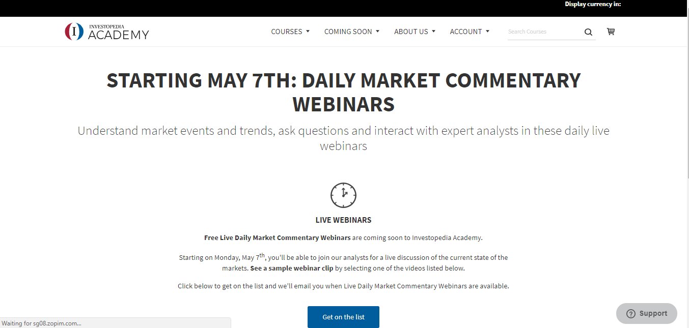 Daily Market Commentary Webinars By Investopedia gallery image