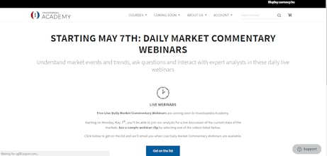 Daily Market Commentary Webinars By Investopedia gallery image