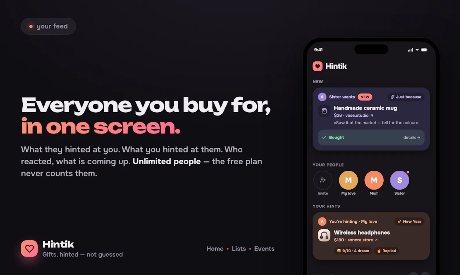 Hintik screenshot 2