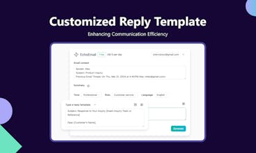 EchoEmail-AI Email Write Generator gallery image