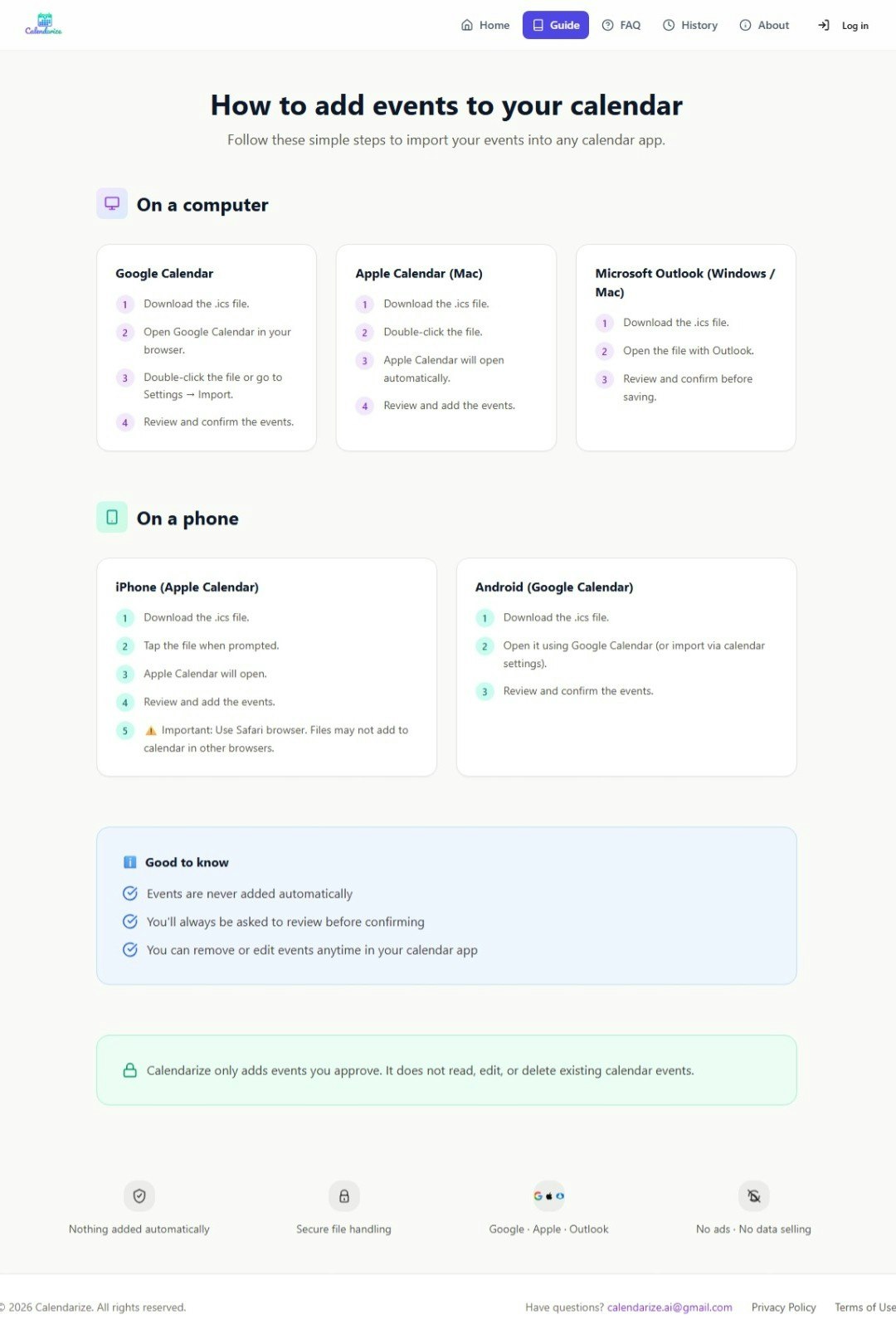 Calendarize gallery image