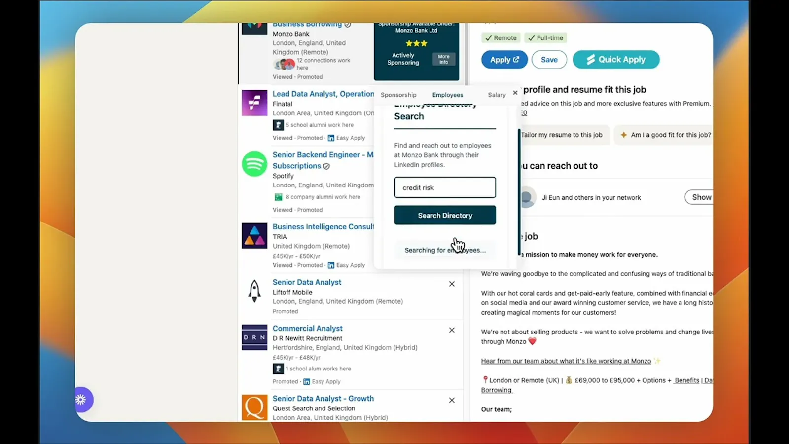 UK Visa Sponsorship Checker screenshot 1 (video preview)