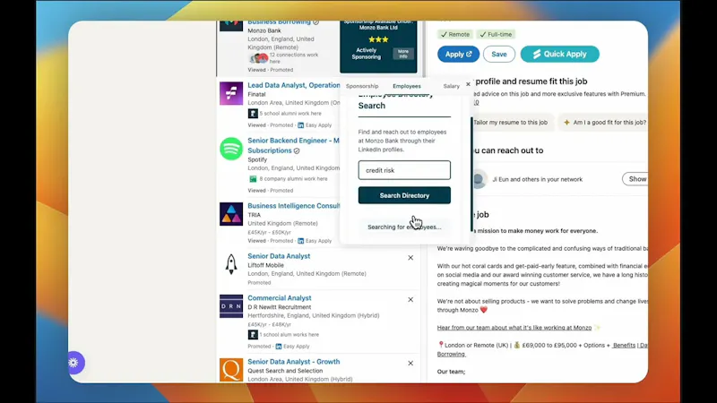 UK Visa Sponsorship Checker screenshot 1 (video preview)