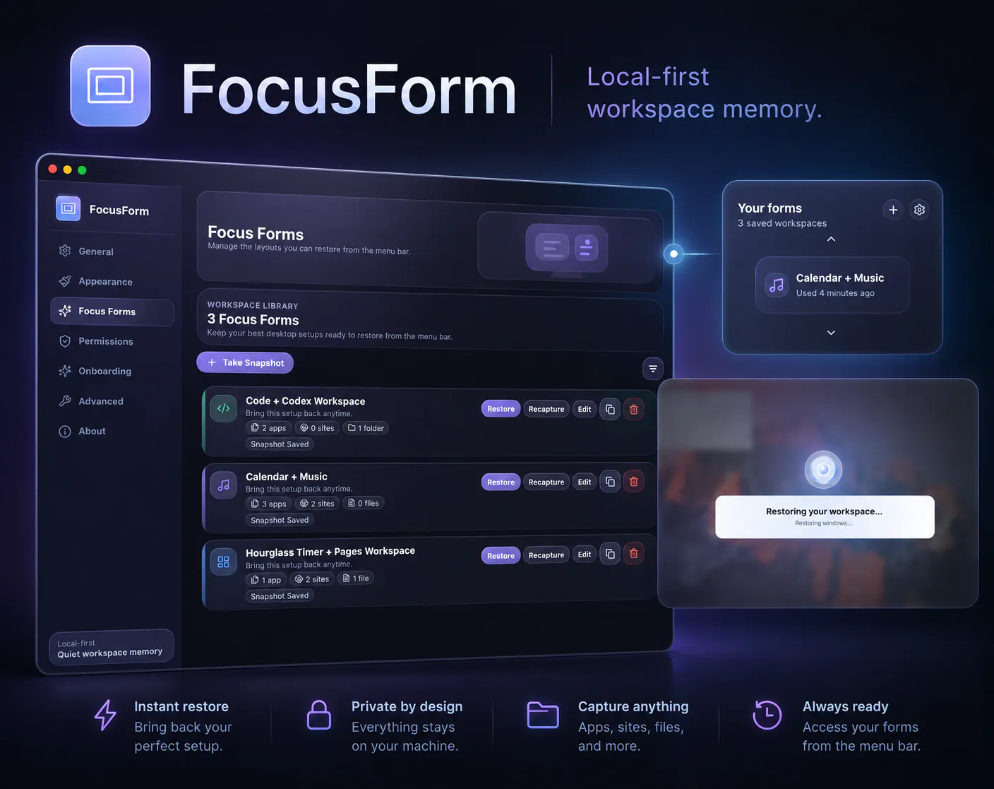Focus Form gallery image