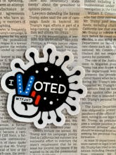Free "I voted" stickers gallery image