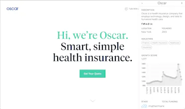 Mattermark Chrome Extension gallery image