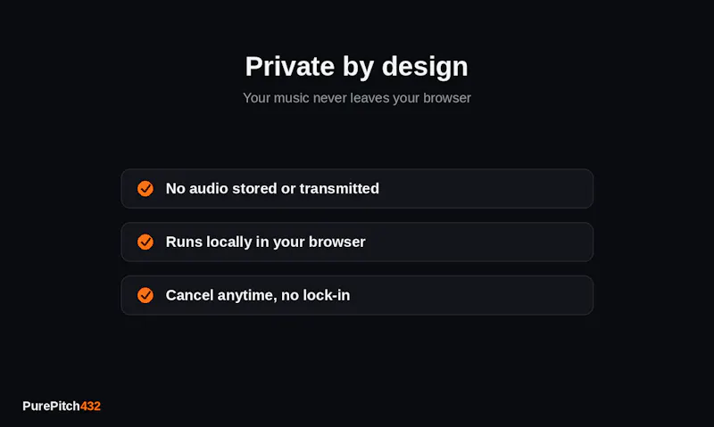 PurePitch432 screenshot 4