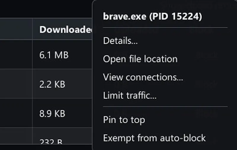 netvis - bandwidth manager screenshot 7