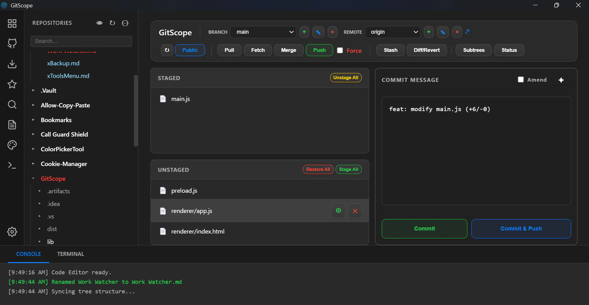 GitScope for Windows gallery image
