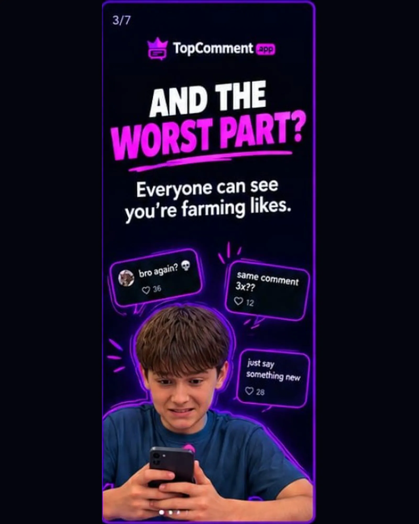 TopComment App screenshot 3