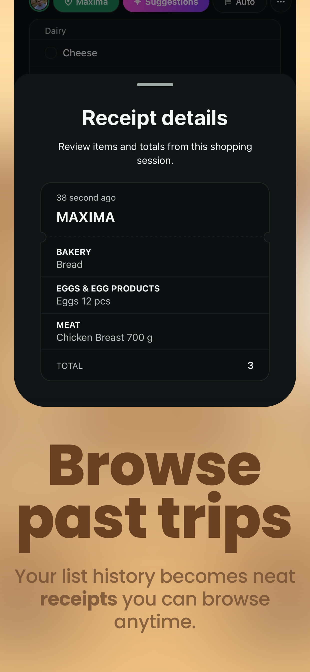 Almost Out: Smart Groceries List gallery image