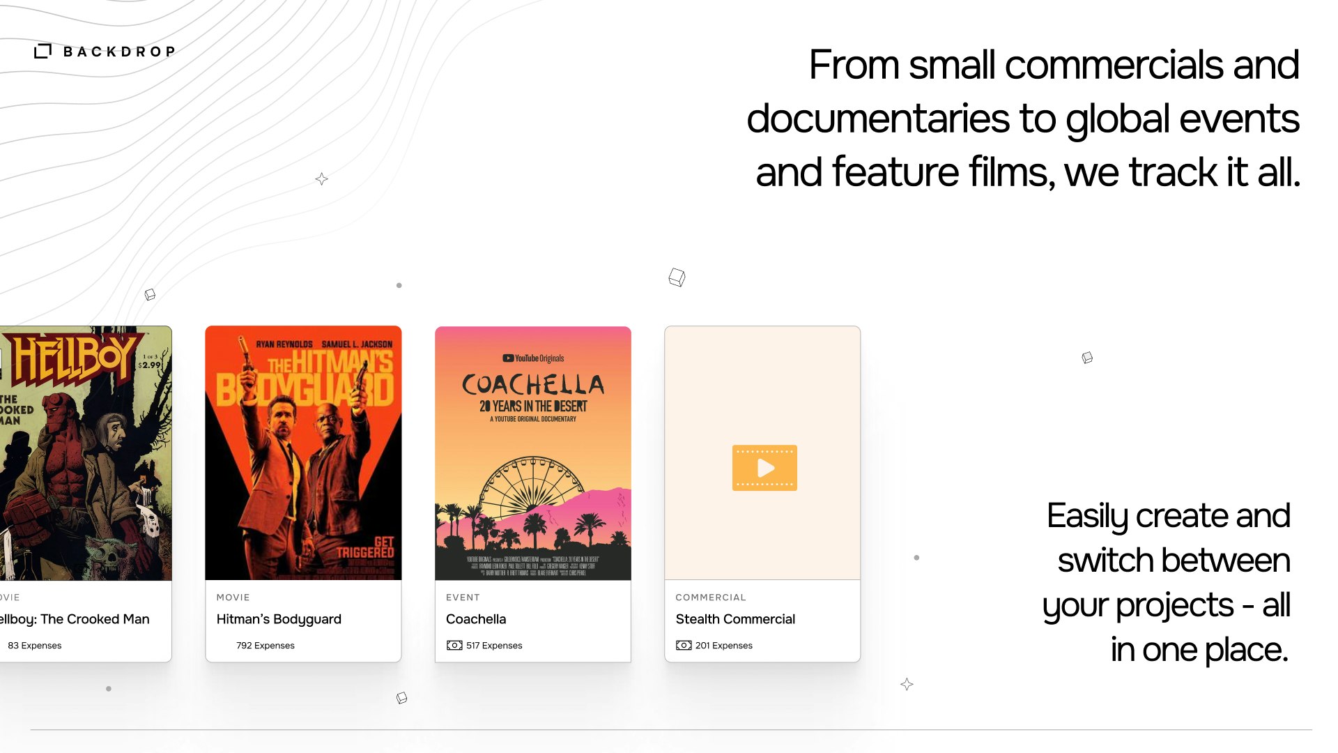 startuptile Backdrop-Expense management for Film TV Music & Event productions