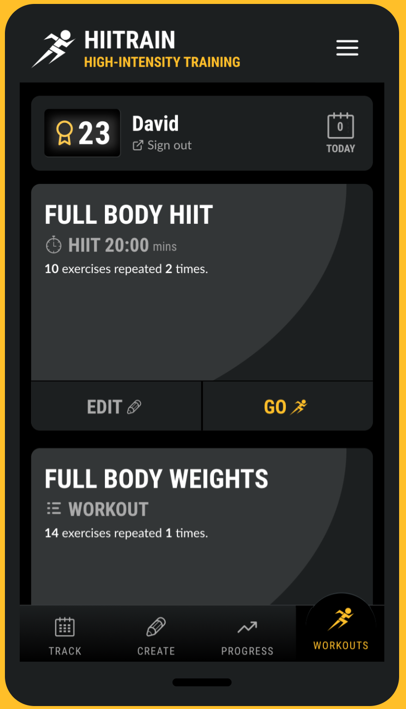 hiitrain.com gallery image