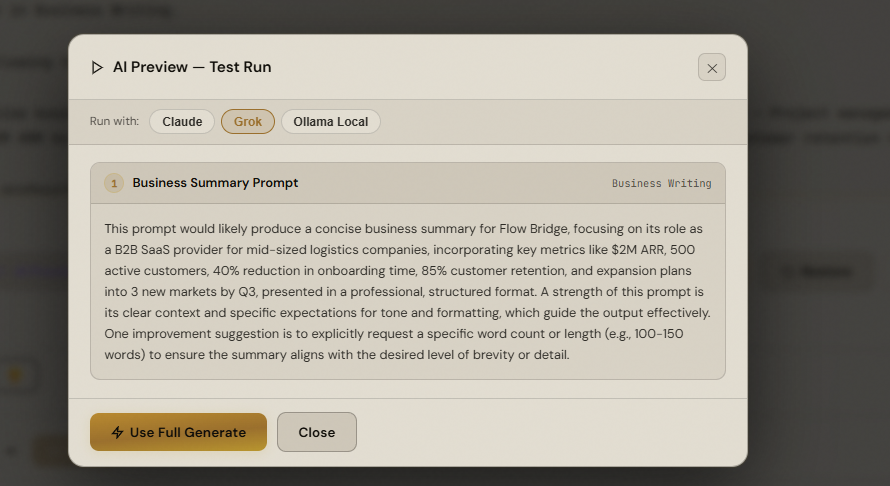 Ultra Prompt gallery image