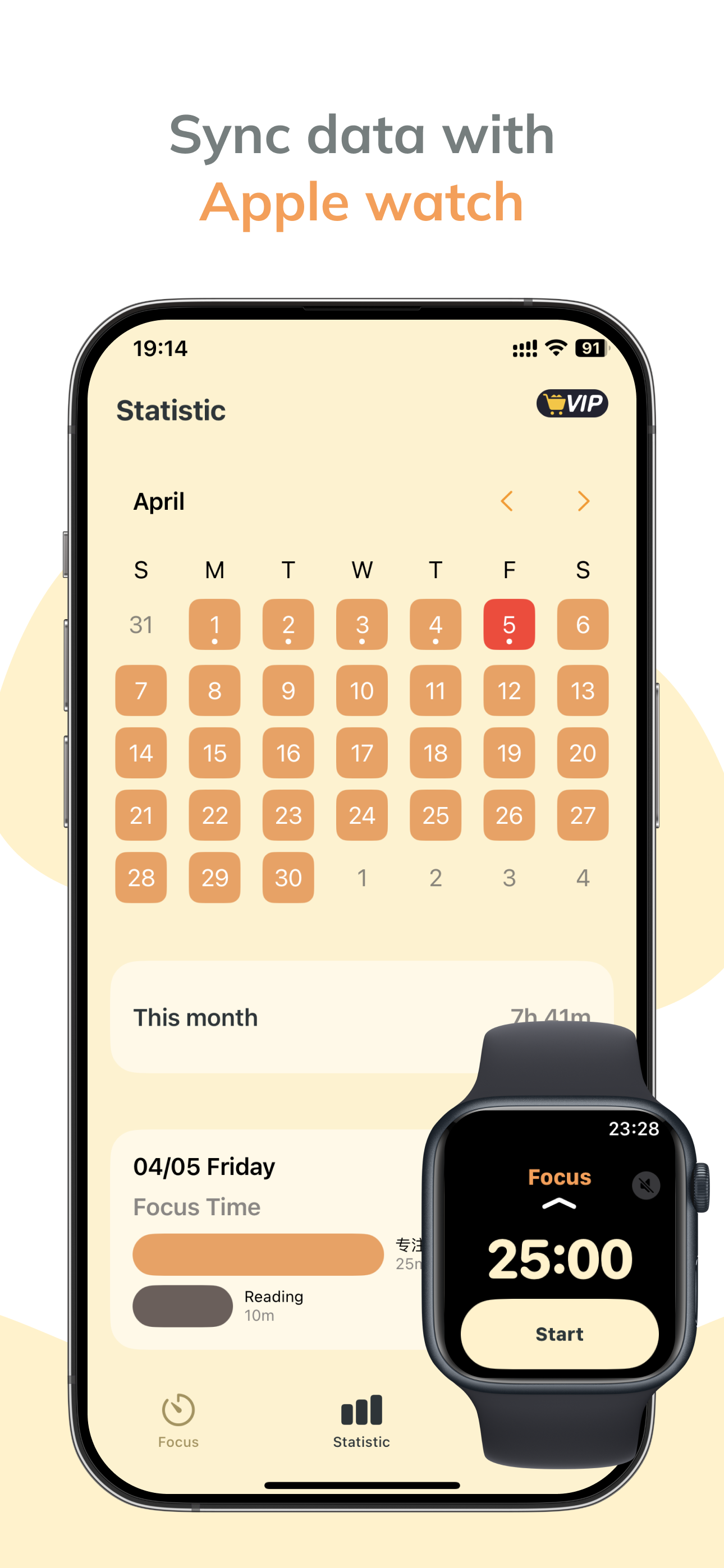 Mídia 2 de Focusti: Focus & Study Timer