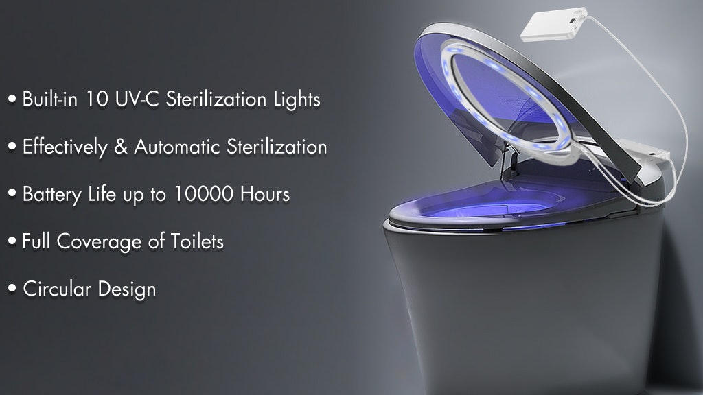 Most Powerful Toilet UVC Sterilizer gallery image